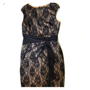 Chaps lace dress